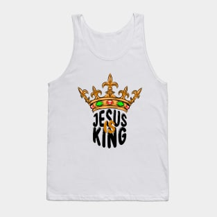 Jesus is King Tank Top